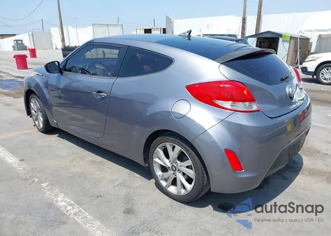 2017 Hyundai Veloster из США, поврежденный, VIN KMHTC6AD1HU307394